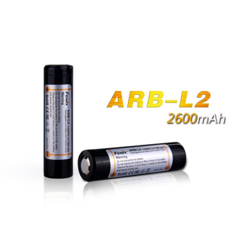 Аккумулятор 18650 2600 mAh Fenix (Защищен), ARB-L2-2600 фото 10